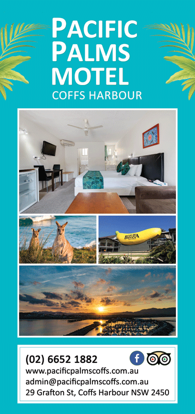 Coffs Harbour Pacific Palms Motel - DL Front