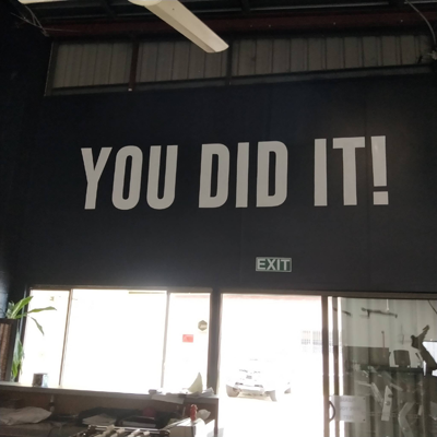 The Valley Gym - You did it